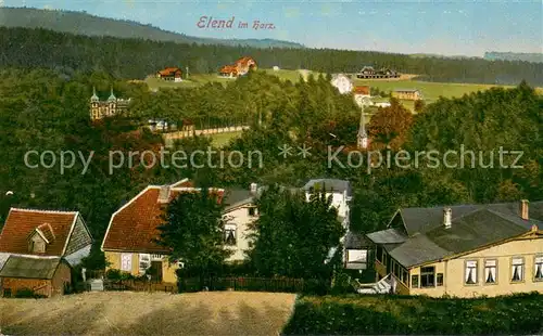 AK / Ansichtskarte Elend_Harz Panorama Elend_Harz