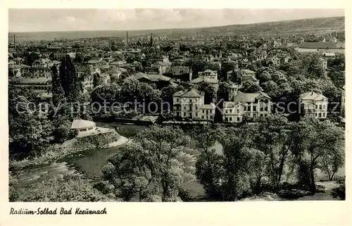 AK / Ansichtskarte Bad_Kreuznach Radium Solbad Stadtpanorama Bad_Kreuznach