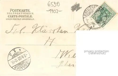 AK / Ansichtskarte Bad_Kreuznach Partie an der Nahe Bad_Kreuznach