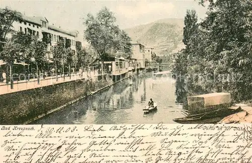 AK / Ansichtskarte Bad_Kreuznach Partie an der Nahe Bad_Kreuznach