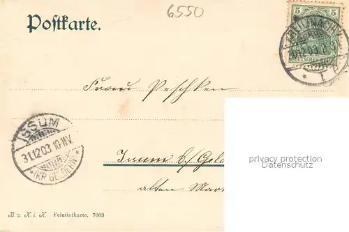 AK / Ansichtskarte Bad_Kreuznach Partie an der Nahe Bad_Kreuznach