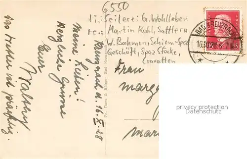 AK / Ansichtskarte Bad_Kreuznach Alte Brueckenhaeuser an der Nahe Seilerei Sattlerei Radium Solbad Bad_Kreuznach