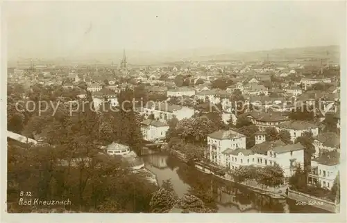 AK / Ansichtskarte Bad_Kreuznach Stadtpanorama Kurort Bad_Kreuznach