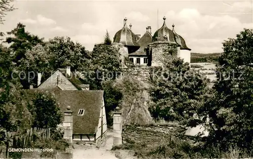 AK / Ansichtskarte Gemuenden_Hunsrueck Hotel Cafe Haus Koppenstein Gemuenden Hunsrueck