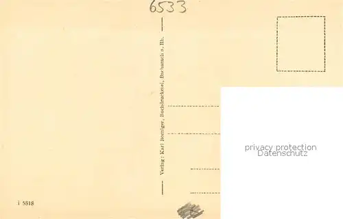 AK / Ansichtskarte Bacharach_Rhein Innerer Posthof Fachwerkhaeuser Bacharach Rhein