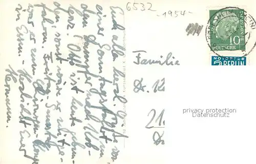 AK / Ansichtskarte Oberwesel_Rhein Wernerkapelle Oberwesel Rhein