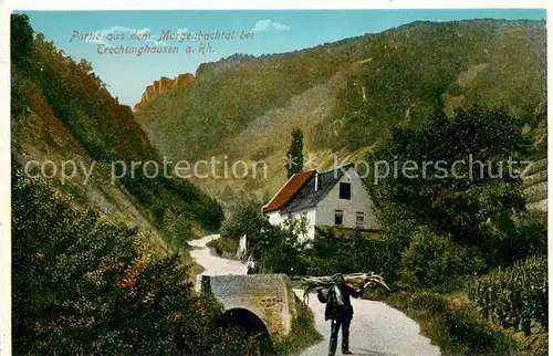 AK / Ansichtskarte Trechtingshausen Partie aus dem Morgenbachtal Trechtingshausen