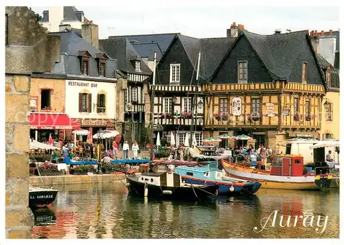 AK / Ansichtskarte Auray_56 Le port et les vieilles maisons de Saint Goustan 
