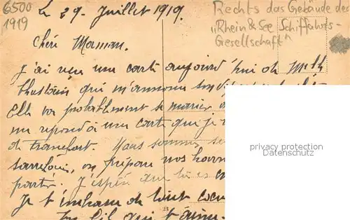 AK / Ansichtskarte Mainz_Rhein Rheinpartie Mainz Rhein