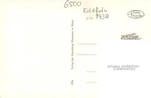 AK / Ansichtskarte Mainz_Rhein Gutenberg Museum Rekonstruierte Gutenberg Werkstatt Mainz Rhein