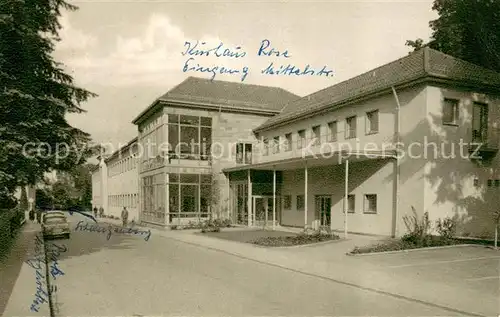 AK / Ansichtskarte Bad_Meinberg Kurhaus Rose Bad_Meinberg