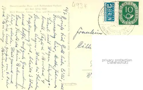 AK / Ansichtskarte Bad_Meinberg Palmengarten Bad_Meinberg