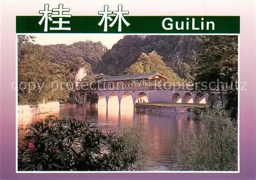 AK / Ansichtskarte Guilin Flower Bridge Guilin