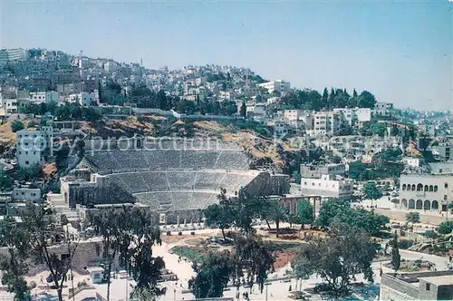 AK / Ansichtskarte Amman_Jordania Roman theatre 