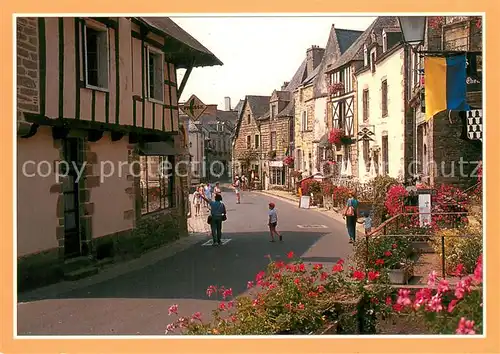 AK / Ansichtskarte Rochefort en Terre Visite de la ville en fleurs Rochefort en Terre