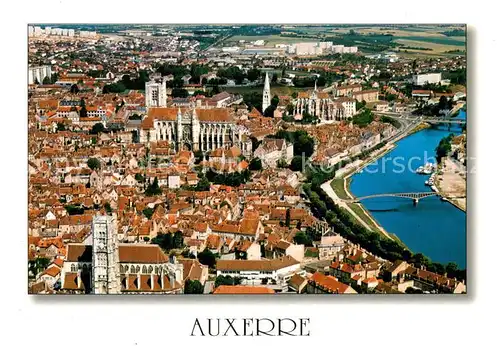 AK / Ansichtskarte Auxerre_89 Vue aerienne 