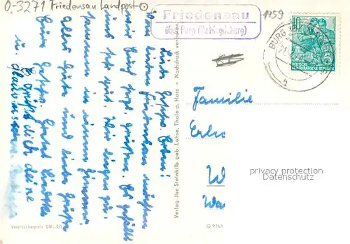 AK / Ansichtskarte Friedensau Schulen Altersheim Friedensau