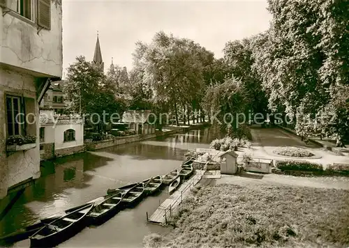 AK / Ansichtskarte Bad_Kreuznach Partie an der Nahe Bad_Kreuznach