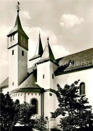 AK / Ansichtskarte Ingelheim_Rhein Saalkirche Ingelheim Rhein