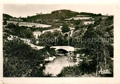 AK / Ansichtskarte Quarre les Tombes Pont de la Verdiere Quarre les Tombes