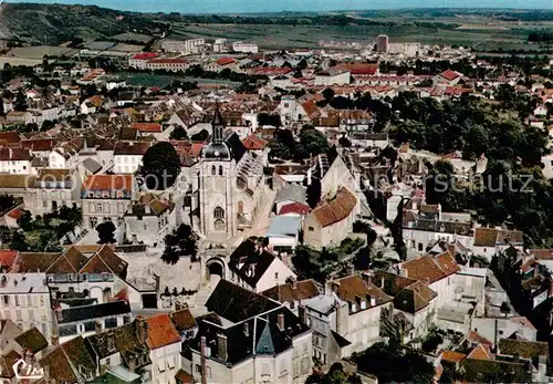 AK / Ansichtskarte Joigny_89_Yonne Vue aerienne sur l Eglise Saint Jean 