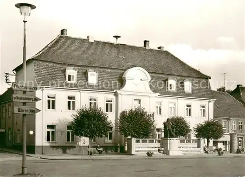 AK / Ansichtskarte Stavenhagen Fritz Reuter Literatur Museum Stavenhagen