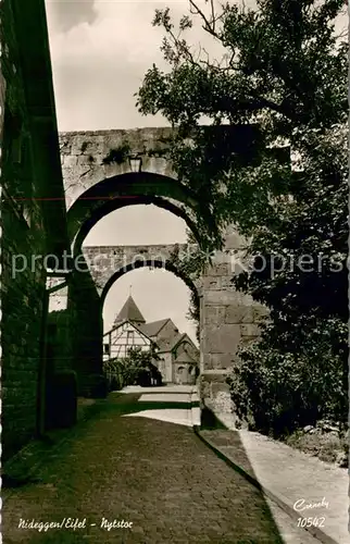AK / Ansichtskarte Nideggen_Eifel Nytstor Nideggen Eifel