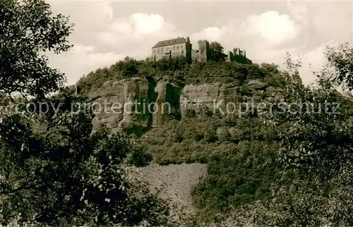 AK / Ansichtskarte Nideggen_Eifel Blick zur Burg Nideggen Eifel