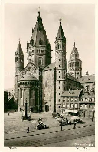 AK / Ansichtskarte Mainz_Rhein Der Dom Mainz Rhein