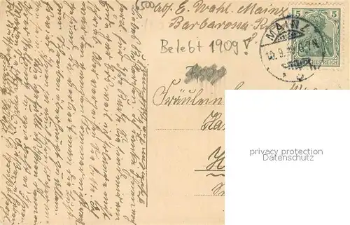 AK / Ansichtskarte Mainz_Rhein Dom Ostseite Mainz Rhein