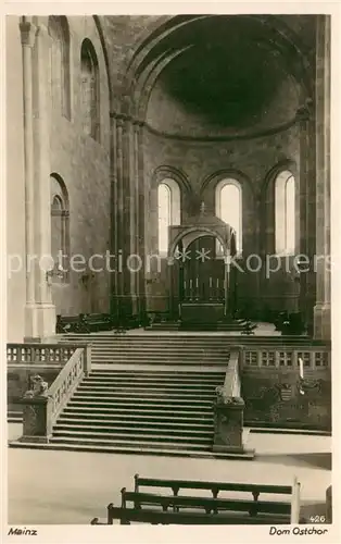 AK / Ansichtskarte Mainz_Rhein Dom Ostchor Mainz Rhein