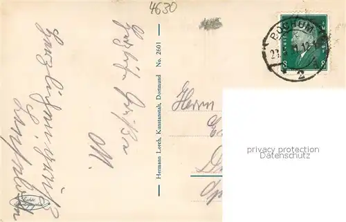 AK / Ansichtskarte Bochum Neuer Stadtpark Bochum