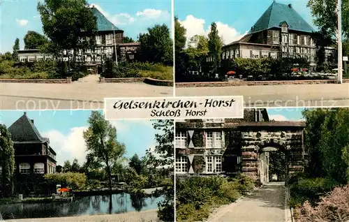 AK / Ansichtskarte Horst_Gelsenkirchen Schloss Horst Details Horst_Gelsenkirchen