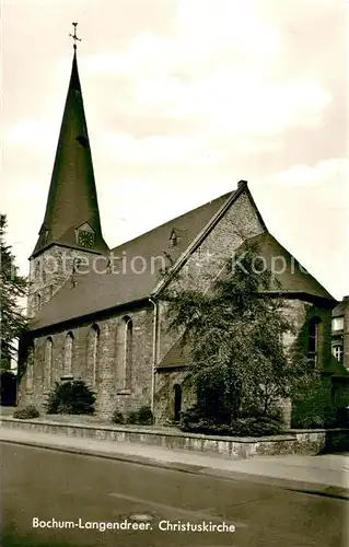 AK / Ansichtskarte Langendreer Christuskirche Langendreer