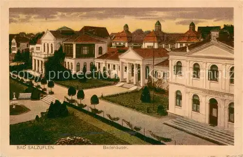 AK / Ansichtskarte Bad_Salzuflen Badehaeuser Bad_Salzuflen