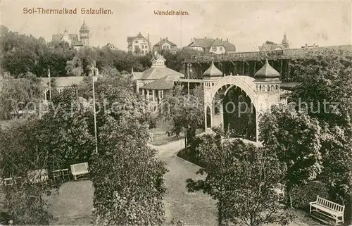 AK / Ansichtskarte Bad_Salzuflen Sol Thermalbad Wandelhallen Bad_Salzuflen