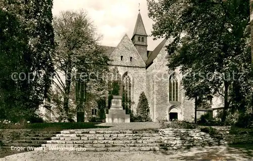 AK / Ansichtskarte Enger Wittekindkirche Enger