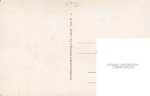 AK / Ansichtskarte Lemgo Schloss Brake Lemgo