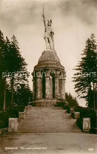 AK / Ansichtskarte Detmold Hermannsdenkmal Detmold