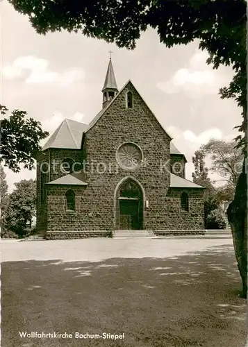 AK / Ansichtskarte Stiepel_Bochum Wallfahrtskirche 