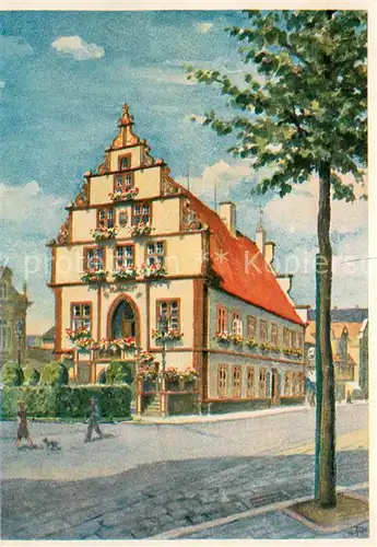 AK / Ansichtskarte Bad_Salzuflen Rathaus Bad_Salzuflen