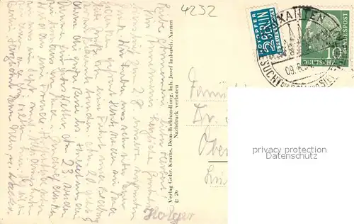 AK / Ansichtskarte Xanten Klever Tor Xanten