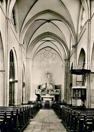 AK / Ansichtskarte Castrop Rauxel St Lambertus Kirche Inneres Castrop Rauxel