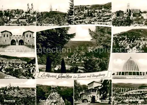 AK / Ansichtskarte Schmitten_Taunus Gr Feldberg Oberreifenberg Kampstein Saalburg Kronberg Opel Tierpark Bad Soden Niedernhausen  Schmitten Taunus