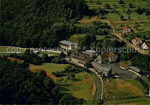 AK / Ansichtskarte Emmershausen Fliegeraufnahme mit Emmershaeuser Muehle Emmershausen