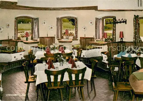 AK / Ansichtskarte Winden_Taunus Hotel und Gutsgaststaette Utenhof Winden Taunus