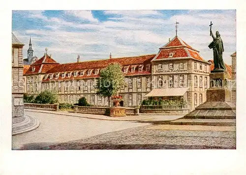 AK / Ansichtskarte Fulda Hotel zum Kurfuersten Fulda
