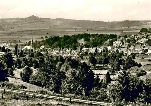 AK / Ansichtskarte Gersfeld_Rhoen mit Bad und Wachtkueppel Gersfeld Rhoen