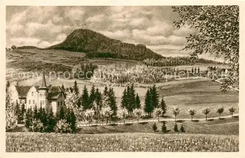 AK / Ansichtskarte Danzwiesen Panorama mit Kirche  Danzwiesen