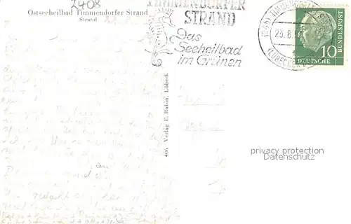AK / Ansichtskarte Timmendorfer_Strand Strandleben Koerbe Timmendorfer_Strand